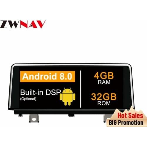 Car autostereo Android 8.0 For BMW 3 4 Series F30 F31 F32 F33 F34 F35 F36 PX5 2013-2016 Car Multimedia Navigation Radio with GPS