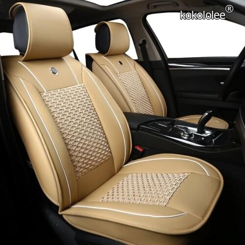 Kokololee 1 PCS car seat cover For nissan qashqai j10 almera n16 note x-trail t31 leaf patrol y61 juke leaf teana auto seats