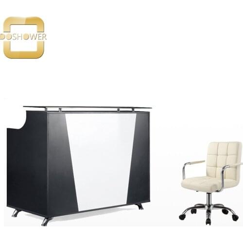 Doshower modern furniture in salon of reception desk reception tables