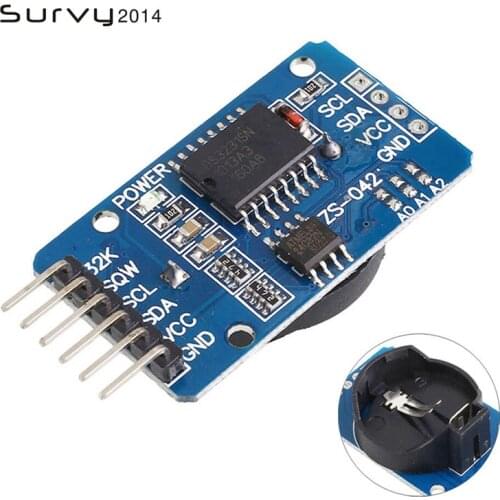 DS3231 AT24C32 IIC Module Precision Clock Module DS3231SN for Arduino Memory module Free Shipping