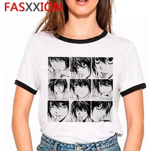 Death Note Shinigami Ryuk t shirt clothes female harajuku ulzzang couple clothes couple japanese tshirt streetwear