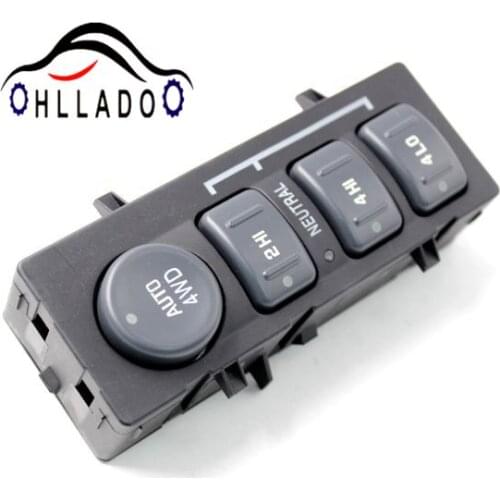 HLLADO Fits For GMC Chevy Sierra Silverado Yukon 15709327 Four Wheel Drive 4WD Switch