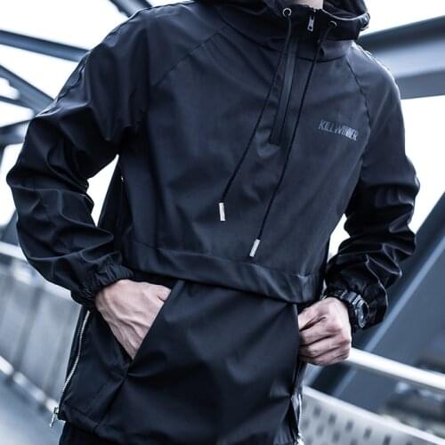 Killwinner anorak hooded light jacket streetwear techwear aesthetic