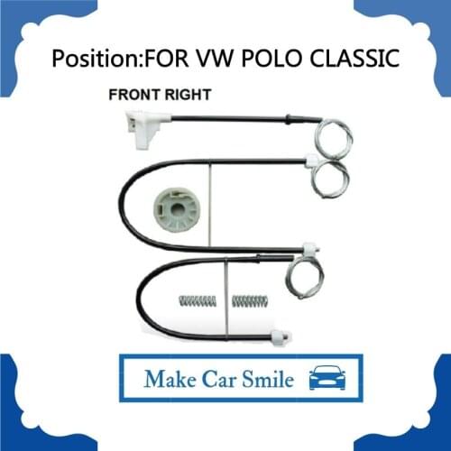 FOR VW POLO CLASSIC WINDOW REGULATOR REPAIR KIT FRONT-RIGHT WINDOW REGULATOR CLIP KIT