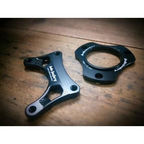 Rear Brake System Bracket Adapter with Flange Spacer for Niu N1/n1s/m