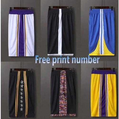 Custom number Men Basketball shorts Sports shorts, quick-dry running Shorts For Male Soccer Exercise Running Fitness tights