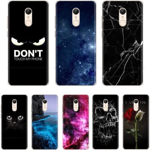 Soft TPU Case for Xiaomi Redmi 5 Plus 5.99" Case Silicone for Xiaomi Redmi 5 5.7" Cover Hongmi 5 Plus Phone Cases Clear Flower