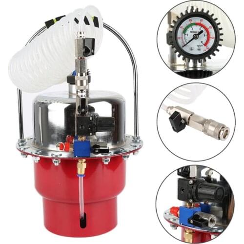 Car Brake Oil Changer Kit Car Brake System Fluid Connector Kit Oil Drained Quick Exchange Tool Oil Filling Tools Pumping Unit