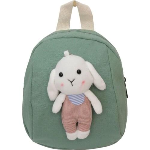 Nylon Kids Kindergarten School Backpacks Childrens Student Book Bags Animal Rabbit Infant School Bags for Baby Girls Boys Bags