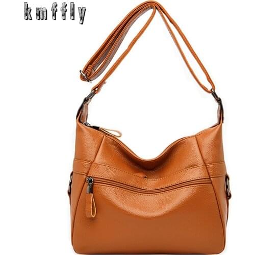 NEW 2020 Winter Ladies Shoulder Bag Crossbody Bags for Women Soft Genuine Leather Luxury Handbags Women Bags Designer Sac A Main