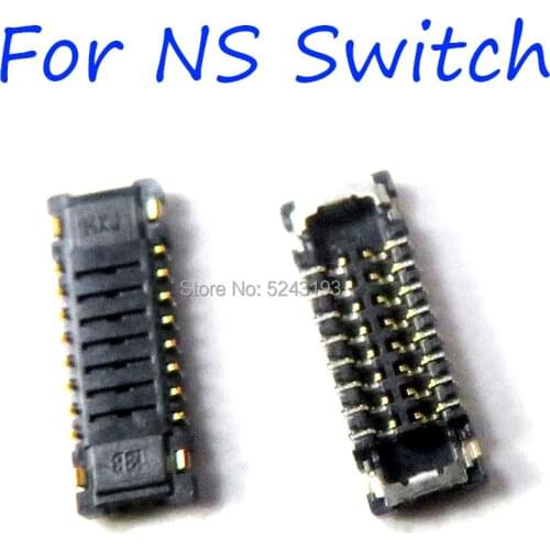 Original New For Nintendo Switch TF card socket Memory Micro SD card reader FPC connector socket 16pins on motherboard