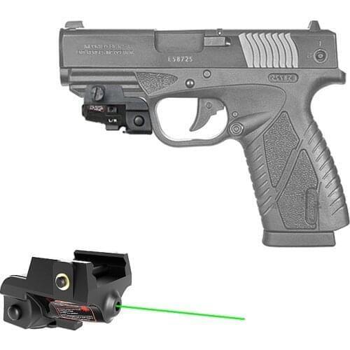 Subcompact Rechargeable Taurus g2c Glock 17 18c 19 21 CZ 75 Green Laser Sight for Picatinny Railed Pistol Lazer Pointer Sight