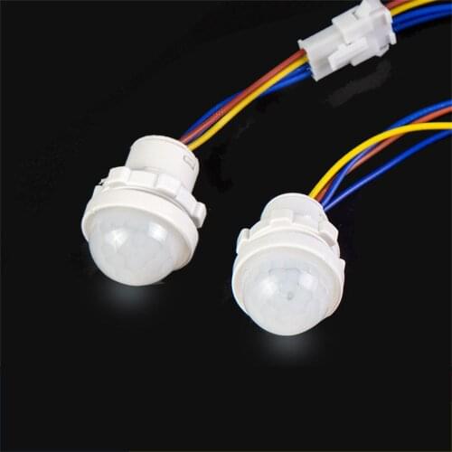 Infrared Motion Smart Sensor Switch PIR Sensor Detector Switch 110V 220V LED Automatic Sensor Light Switch