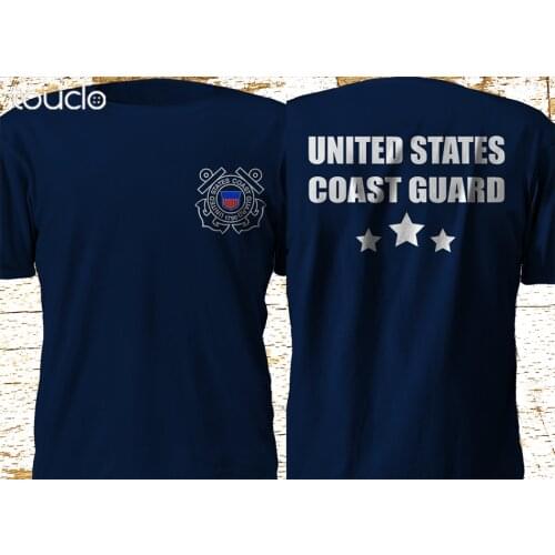 United States Coast Guard USCG Maritime Military Forces Army Navy T-Shirt S-3XL double sided