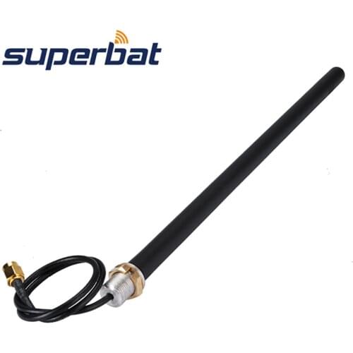 Superbat 3.5dbi 890-960/1710-1880MHz Mobile Vertical Type SMA Connector GSM Antenna Aerial Booster 30cm Cable 50 ohm 50W