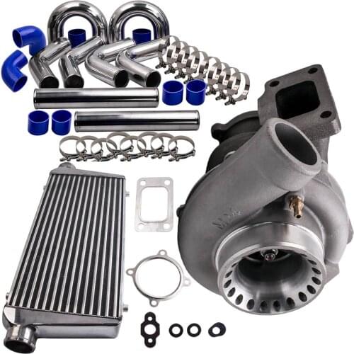 Turbo Turbocharger Turbine GT3582 For Ford Falcon BA/BF XR6 FPV F6 & 3" Piping & Intercooler 76mm