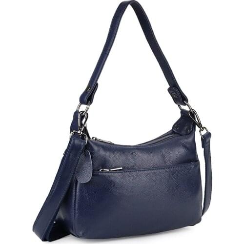 Women Shoulder Bag Mother Half Moon Handbags Crossbody Soft Leather Messenger Bag Luxury Handbags Women Bags Small Crossbody Bag