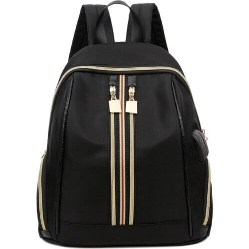 Women Multifunction External USB charging School Backpack For Teenager Laptop Backpacks Fashion Male Travel backpack Bags