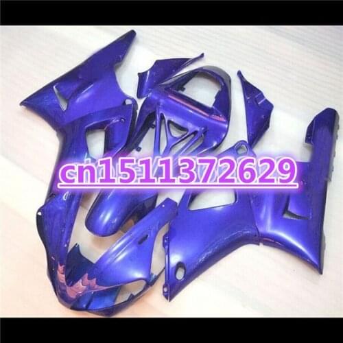 100%NEW For YZFR1 2000 2001 blue full 00-01 YZF1000 2000 2001 R1 YZF R1 YZF1000 2000-2001 ABS Fairing Set-Dor D