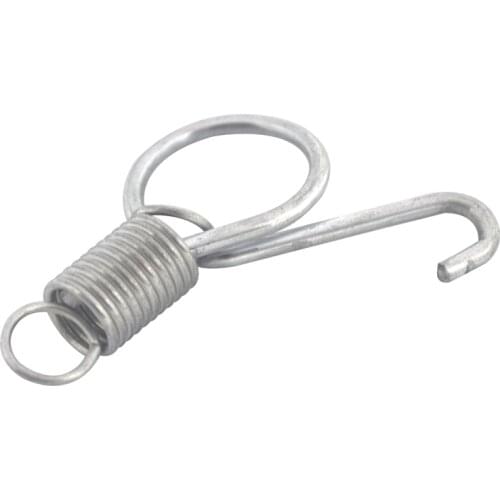 100pcs 5.5cm Bird Cage door Spring Latches lock Rabbit Cages Extension spring with hook