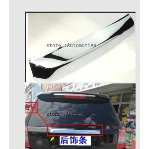 2007-2010 For Land Rover Freelander 2 FR2 Chrome Rear Trunk Streamer Accessories ABS Mirror Surface Detective