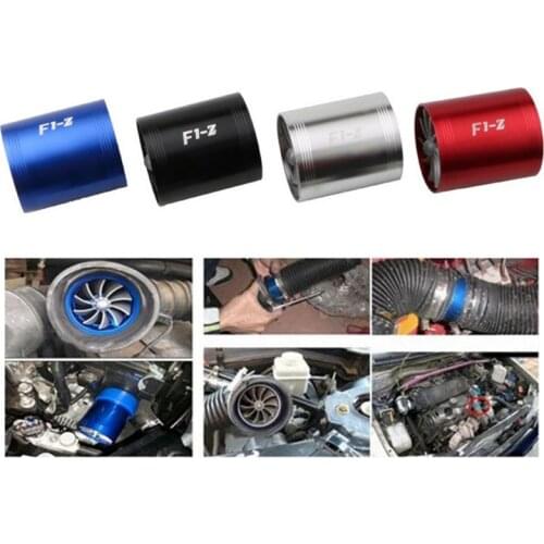 Auto Car Air Fit Hose Intake Turbine Refit Turbo Gas Fuel Oil Saver Fan Supercharger