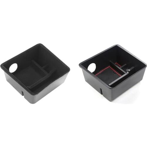 Car Storage Box for Tesla Model 3 Model Y 2021 Center Console Organizer Tray Armrest Drawer Box Accessories