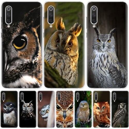 Camouflage Owl Phone Case for Xiaomi Redmi Note 9 9S 8T 8 7 8A 7 7A 6 6A 5 5A 4X S2 K20 K30 Pro Fashion Cover Coque