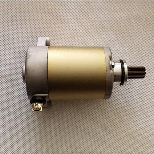 Motorcycle Parts Starter Motor QS125T-3 Motor Starter Motor Combination