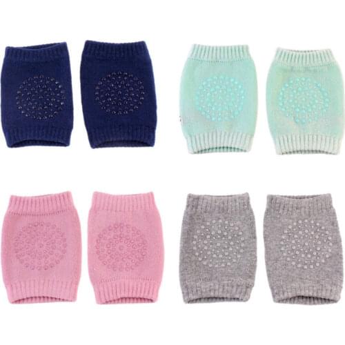 New 6Colors Kids Safety Crawling Elbow Cushion Infants Toddler Baby Knee Pads Protector Leg Warmers
