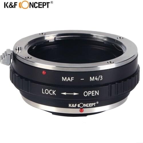 K&F CONCEPT AF-M4/3 lens adapter ring For SONY A AF Alpha Minolta MA lens to MICRO 4/3 FOUR THIRDS m4/3 camera AF-M4/3