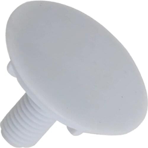 Kitchen Faucet Hole Cover Soap Dispenser Decorative Cover Kitchen Sink Tap Hole Plug (White)