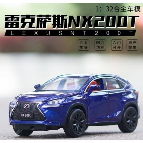Die Cast 1:32 Car Models Metal Electronic Sound Light Vehicle Toys for Children mkd52 Lexus nx200tnx SUV