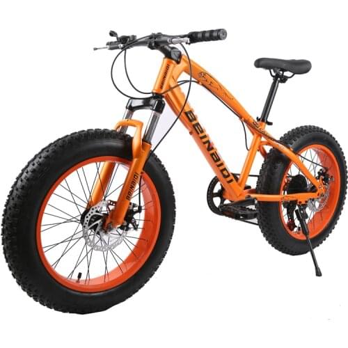 Fashion 26'' Fat Bike,Adopt High Carbon Steel Frame, 4.0 Width Wheel, Aluminum Alloy Rim,Front & Rear Disc Brake