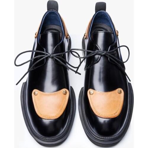 Italian Brand Loafers Men Cow Leather Shoes Oxfords Height add Classic Driving Boss European Moccasins Slippers Oxfords Shoe