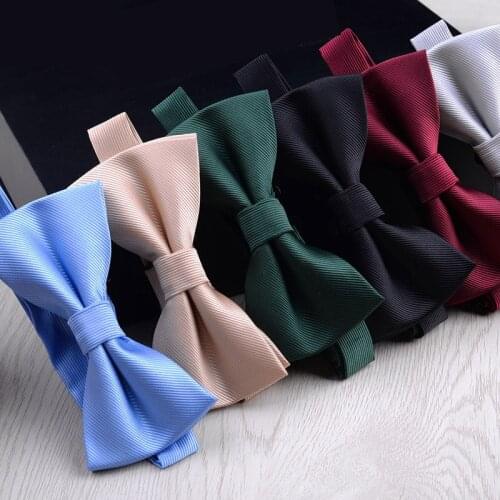 Men Bowtie Fashionable Butterfly Party Wedding Bow Tie Candy Color Business party Bowknot Accessories Necktie