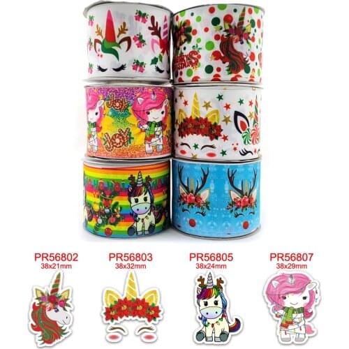 2020 new arrival 3 inch grosgrain ribbon wholesale Printed cartoon character ribbon 44238