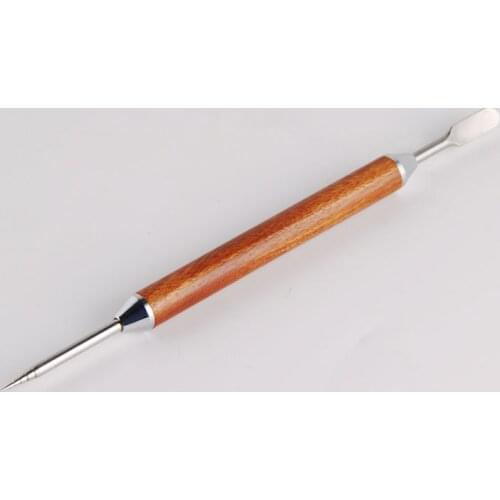Pull Flower Needle Rosewood Professional Barista Coffee Latte Cappuccino Espresso Decorating Art Pen Cafe Kitchen Decor