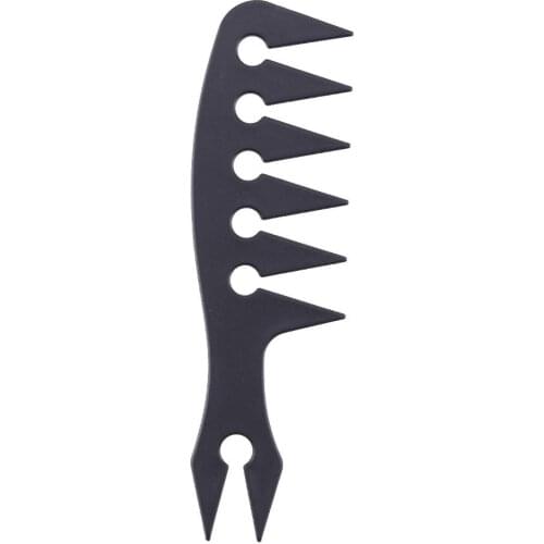 Beard Hair Comb Right-angle Comb Men Beard Hairdressing Brush Barber Shop Styling Tool Three sides Insert Comb Oil Hair Comb