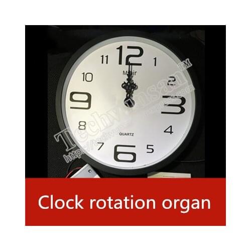 Human secrets room escape room props Revolving clock unlocking Azimuth unlocking clock organ