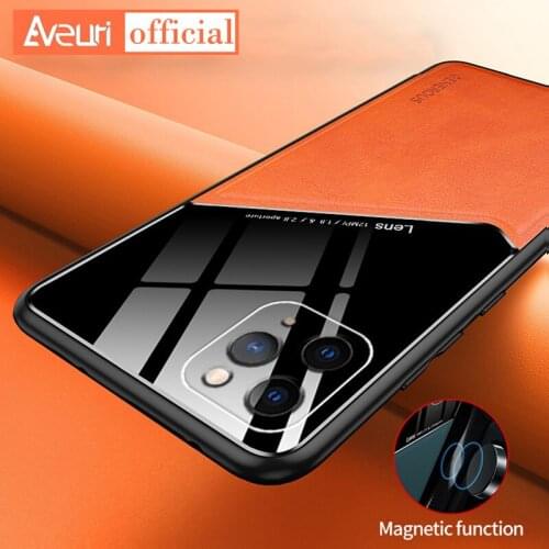 Luxury Leather i Phone Case For iPhone 11 12 Pro Max Mini X XR XS Car Holder Cover Case For iPhone 6 6S 7 8 Plus SE 2020 Coque