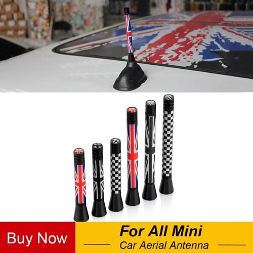 Universal Car Aerial Antenna Auto Roof FM Radio Antenna For Mini Cooper S JCW R55 R56 R60 F55 F56 F54 F60 Countryman Accessories