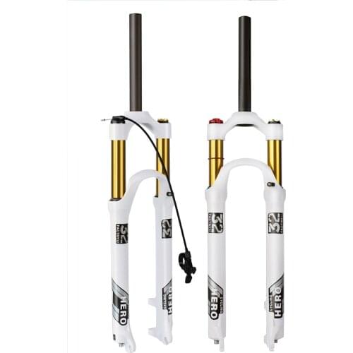 Cycling hero Mountain Bike Air Fork Suspension Plug Magnesium Alloy Air Fork 26 27.5 29 Inch 120-120MM High Quality