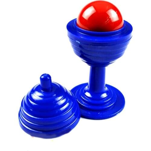 10CM Ball And Vase magic tricks illusion props Accessories Mentalism easy to do children kids magic toy Christmas gift