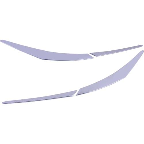 4Pcs Chrome Rear Tail Light Lamp Eyelid Cover Trim Bezel Fit for Mazda CX-5 KE 2012 2013 2014 2015 2016