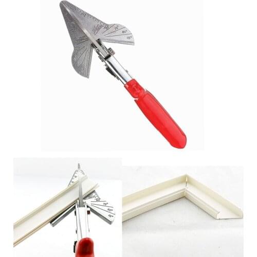 45-120 Degree Siding Cutter Scissor Cut Angle Mitre Multi Wire Duct PE Plastic Pipe Hose Tool Housework home decor Plumbing PVC
