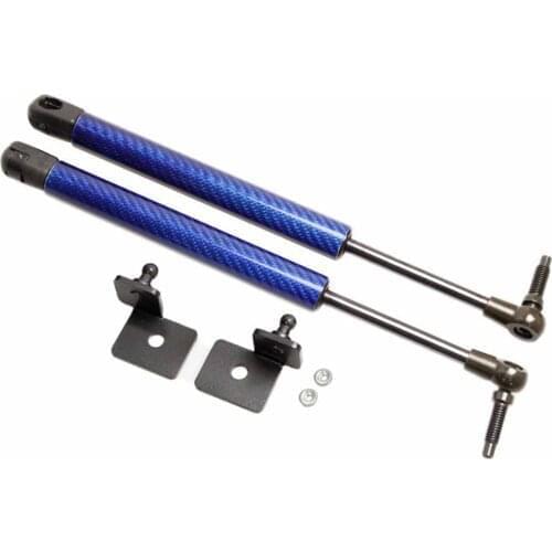 Auto Front Bonnet Modify Gas Struts Lift Support Shock Damper for MAZDA BT50 BT-50 UP UR 2006-2011 Carbon Fiber Absorber Styling