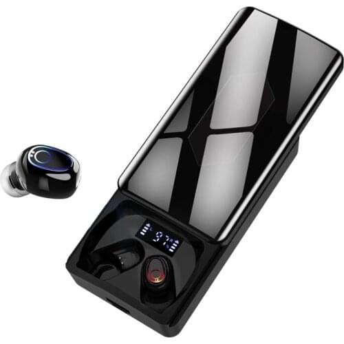 Y8 Wireless Earbuds Bluetooth-compatible 5.0 TWS Stereo Earphones w/ Charging Case in Ear Headset IP7 Noise Cancelling