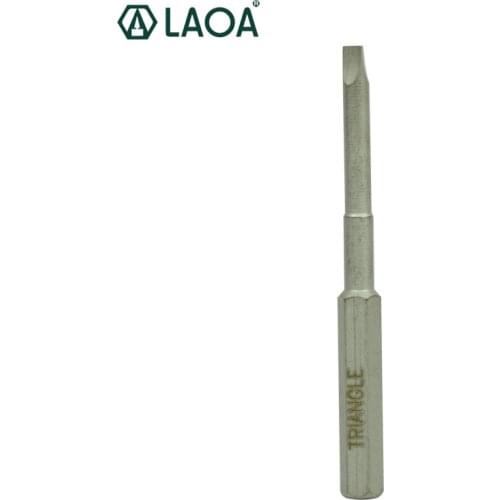 LAOA 2pcs 4mm S2 Hex Shape Precise Screwdriver Bit Precision Screwdrivers Bits for Screwdriver Repair for Phone and Toys