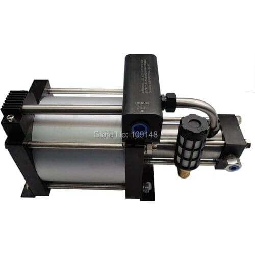 Free shipping Wellness Model :GB60-CO2 300-400 Bar Ouput pneumatic driven CO2 gas booster pump for filling tank